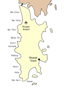 Phuket Map